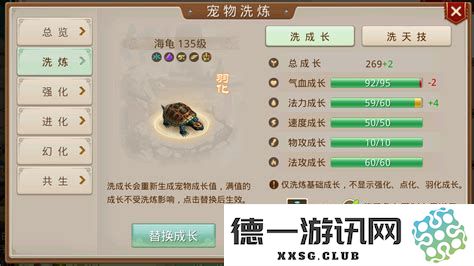 问道游戏中宠物的共同成长机制是如何计算和实现的