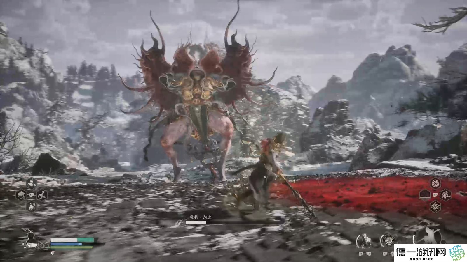 黑神话悟空魔将劫波在哪里打