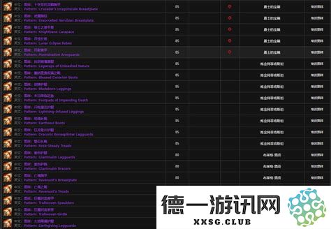 魔兽世界怀旧服制皮技能配方详细指南，探索所有制皮配方及获取途径